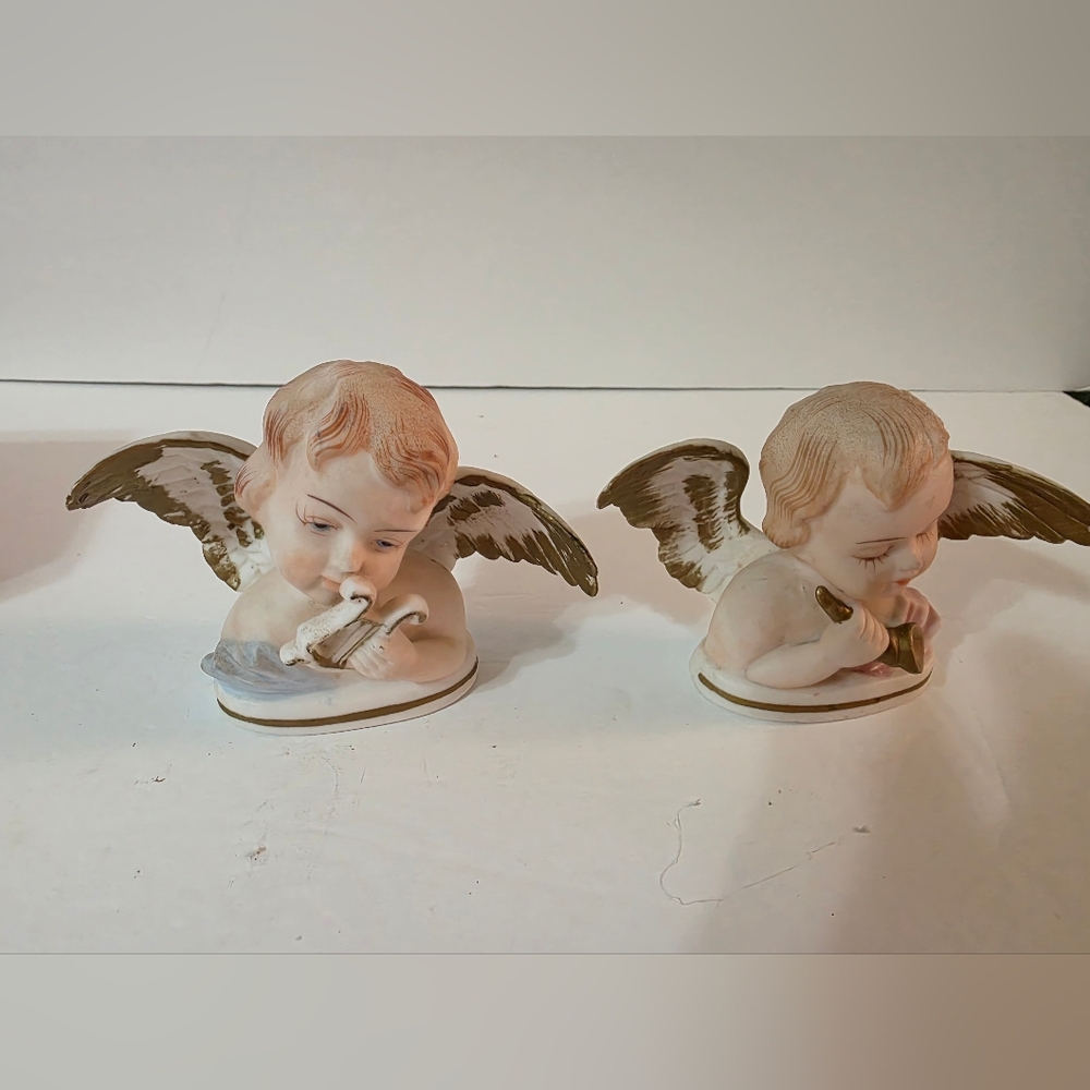 Atlas Japan Cherub Angels Set Of 2